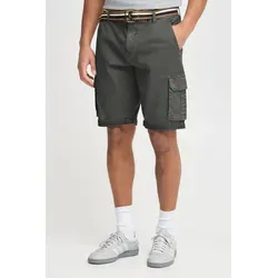 Blend Cargoshorts BHBrian Stilvolle Cargo Shorts mit Taschen und Gürtel grau L