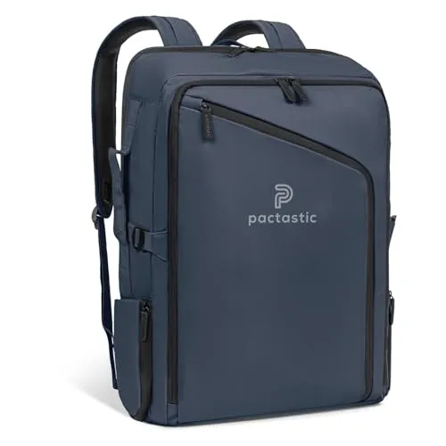 Pactastic Urban Collection Travel Backpack 55 cm - Dunkelblau - Rucksack für Reisen mit gepolstertem Laptopfach und wasserabweisendem Material. Ideal für Kurztrips und als Handgepäck geeignet.