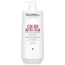 Goldwell Dualsenses Color Extra Rich Conditioner 1000ml - Pflegende Spülung für coloriertes Haar mit Farbschutz, sorgt für geschmeidigen Glanz und leichte Kämmbarkeit. Ideal für die tägliche Anwendung.