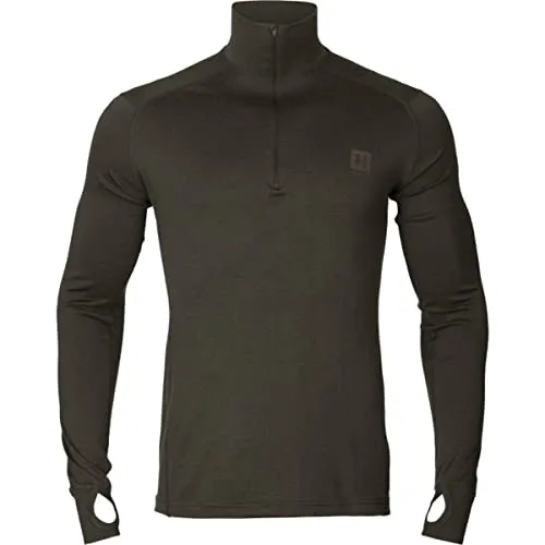 Produktbild Härkila | Base All Season Half Zip | Professionelle Jagd Kleidung & Jagd Zubehör für Herren & Damen | Skandinavische Qualität Made to Last | Shadow Brown, S