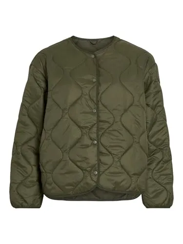 Vila Steppjacke VIDUNE LIGHT JACKET - NOOS - Leichte Funktionsjacke für den Übergang, mit klassischen Schnitt und praktischen Eingrifftaschen für sicheren Stauraum. Ideal kombinierbar für Freizeit oder schicke Anlässe.
