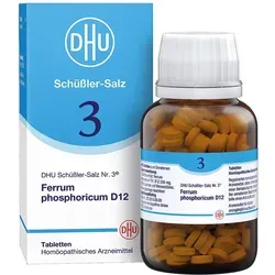 DHU Schüßler-Salz Nummer 3 Ferrum phosphoricum D12 Tabletten