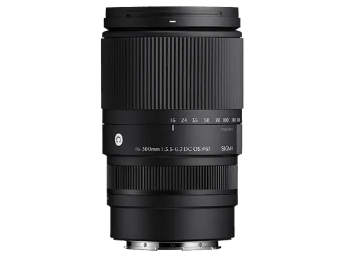 SIGMA 887965 16 mm - 300 f./3.5-6.7 DC OS für Sony E-Mount - Vielseitiges All-in-One-Zoom-Objektiv für Landschafts-, Porträt- und Sportfotografie mit 1:2 Vergrößerung und exzellentem Autofokus.