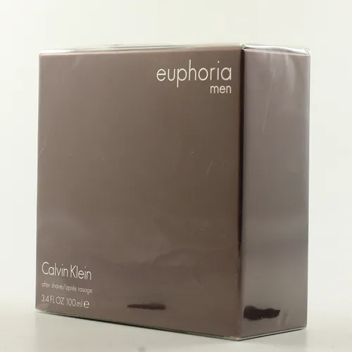 Calvin Klein Euphoria Men After Shave Lotion 100 ml - Rasur- & Bartpflege, desinfiziert die Haut und schließt die Poren für weniger Irritationen und optimalen Schutz nach der Rasur.