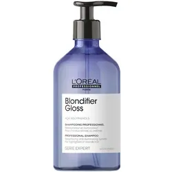 L'Oreal Professionnel Serie Expert Blondifier Gloss Shampoo 500 ml - Unisex Shampoo für helles und coloriertes Haar, vegan und feuchtigkeitsspendend, sorgt für Farbschutz und Haar-Repair.