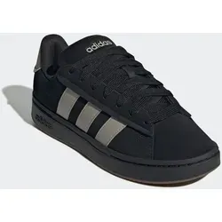 Adidas Grand Court Alpha 00s - schwarz - Sneaker mit klassischem Court-Style, aus recycelten Materialien, Cloudfoam-Zwischensohle für hohen Tragekomfort und flexible Gummiaußensohle für optimalen Grip.