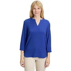 Schlupfbluse BETTY BARCLAY – Damen Schlupfbluse in Blau - Blusen für Damen, figurumspielender Schnitt, ideal für entspannte Freizeit-Looks mit weichem Tragegefühl und vielseitiger Uni-Farbe.