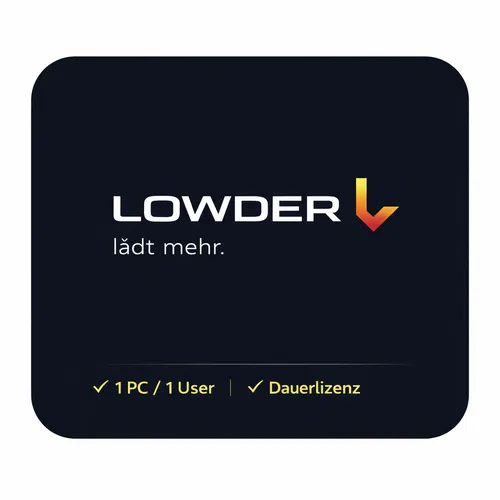 LOWDER PRO | 1 PC / 1 User | Dauerlizenz | ESD-Download Version