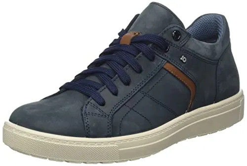 Jomos Herren Rallye Sneaker, Smoke/Cognac, 39 EU Weit von JOMOS