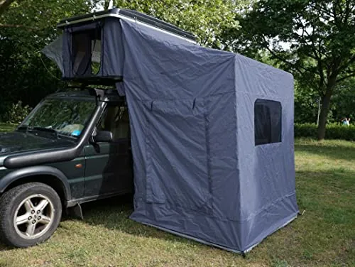 Prime-Tech Nevada Vorzelt für Dachzelt, 200x180cm, grau von Prime Tech