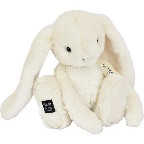 Hase, weiss 32cm - Weiches Kuscheltier für Kinder - Kuscheltiere, 32cm großer weißer Hase, ideal zum Kuscheln und Spielen, perfekt als Geschenk für kleine Tierliebhaber.