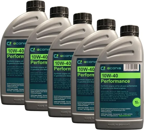 Motoröl Multipack 5x1 l 10W-40 A3/B4 SL/CF ECANIS Performance synthetisch PKW