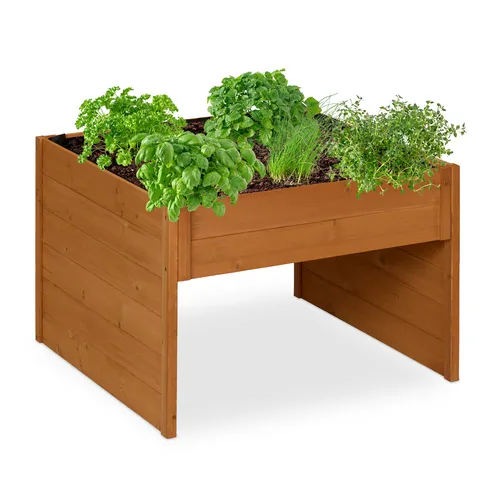 Mähroboter Garage aus Holz für Rasenmäher - Praktischer Unterstand für Rasenroboter, schützt vor Witterungseinflüssen und bietet zusätzlichen Platz für Pflanzen. Ideal für Rasenmäher-Zubehör.