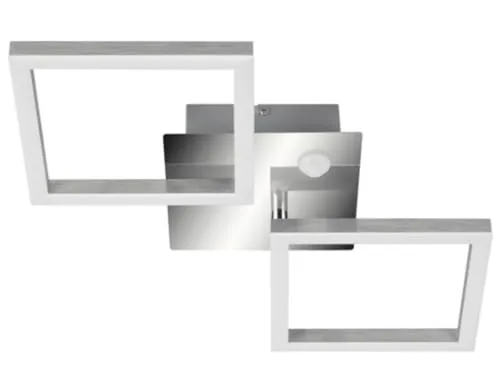 TELEFUNKEN LED Deckenleuchte mit Bewegungsmelder - Moderne Deckenlampe mit warmweißem Licht (12W, 1200 Lumen) und intelligentem Bewegungsmelder für Innenräume, ideal für Flure. Individuell einstellbare Lichtintervalle und hohe Lebensdauer von ca. 20.000 Stunden.