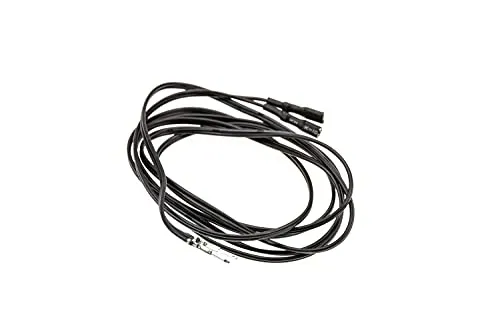 Fahrrad Lichtkabel Zweipolig 1300 mm Doppeladrig Klemmschuh