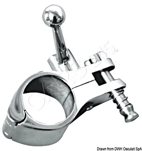 Osculati Gleitstück f. Verdecke für Rohr Diameter 22 mm