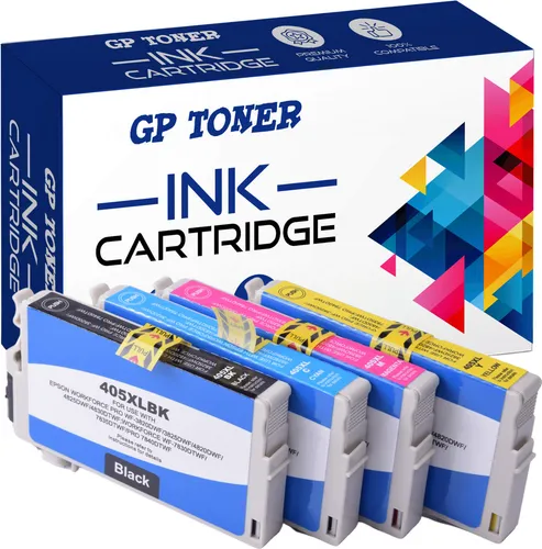 DRUCKER PATRONEN KOMPATIBEL MIT EPSON 405 XL WorkForce Pro WF 3830 4820 4825 4830 7830 7835 7840 Menge:1 Set = (4 Drukerpatronen)