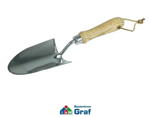 SIENA GARDEN Blumenkelle Pflanzkelle ClassicLine Edelstahl, Holzgriff /#86040700