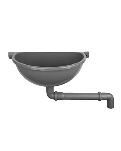 Agande Ausgussbecken in grau von Agande