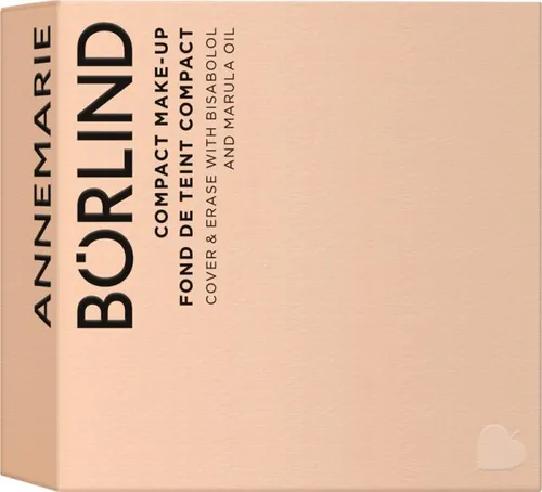 Annemarie Börlind Compact Make-Up Pflege 10 g - Make-up mit pflegenden Inhaltsstoffen, ideal für einen natürlichen Teint und ein strahlendes Finish.