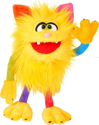 Living Puppets Handpuppe Monster to Go! Schickimicki W816 - 35 cm groß, ideal für Kinder ab 3 Jahren und perfekt für kreative Rollenspiele