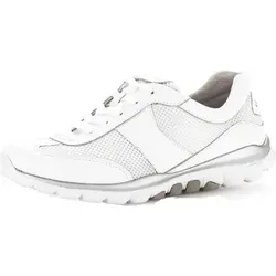 Gabor Rollingsoft Sneaker mit sportlichem Mesheinsatz - Sneaker mit OPTIFIT-Wechselfußbett und stark profiliertem Synthetiklaufsohle, ideal für sportliche Freizeitaktivitäten.