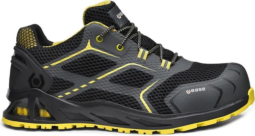 Base Footwear KAPTIV B1004 S1P Sicherheitsschuhe - Arbeits- & Schutzkleidung mit rutschhemmenden, hitzebeständigen Eigenschaften und atmungsaktiver Aluminium-Schutzkappe für maximalen Komfort und Sicherheit bei der Arbeit.