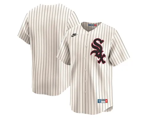 NIKE Chicago White Sox Trikot - MLB Limited Cooperstown - Herren-Shirt aus 100% Polyester, ideal für Streetwear und Baseball-Fans. Zeige deinen Teamgeist mit dem original MLB-Merchandise der Chicago White Sox!
