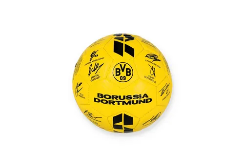 BVB MERCHANDISING Fußball BVB Unterschriftenball 25/26 Gr. 1 gelb|schwarz