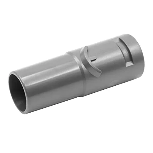 vhbw Staubsauger Adapter Markengeräte-Anschluss auf 32mm Zubehör Anschluss kompatibel mit Dyson DC24, DC27, DC28, DC25, DC26, DC23 - grau, Kunststoff