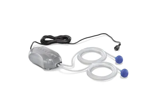 esotec Solar Ersatzpumpe Teichbelüfter 6-9V - Gartenpumpen: Optimal zur Belüftung von Teichen mit doppeltem Ausgang für flexible Positionierung und Einsatz im Teichfilter.