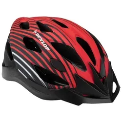 habeig Fahrradhelm Helm Dunlop EPS Innenschale Abnehmbares Visier, Drehring rot L