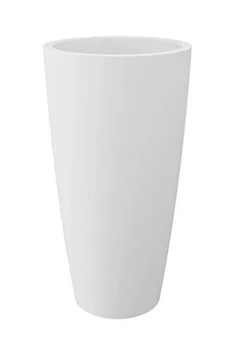 Hochwertiger Blumentopf 85 cm, Weiß, Matt in weiß von wonido