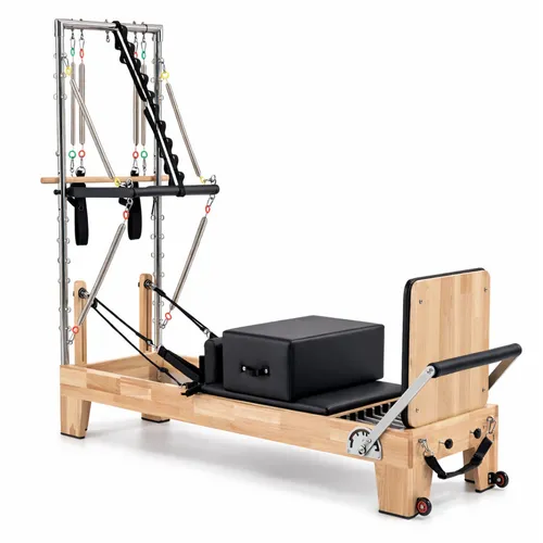 Pilates Reformer mit Half Trapeze Tower