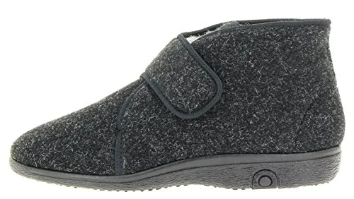 Florett Rudi, Herren Hohe Hausschuhe, Schwarz (schwarz 60), 42 EU