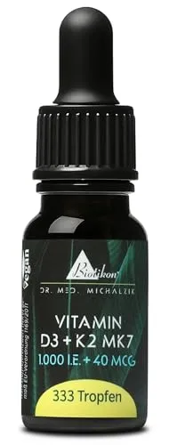 Vitamin D3 + K2 MK7 (10 ml) nach Dr. med. Michalzik