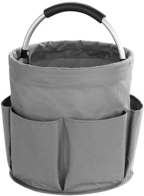 WENKO E2X Universal Reinigungs-Caddy, Anthrazit, faltbar von WENKO