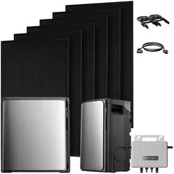 Powerness® Balkonkraftwerk mit Speicher 5,76 kWh - Balkonkraftwerk mit Ecoflow Stream Ultra X Speicher, 6000 Ladezyklen und KI-gestütztem Energiemanagement für maximale Kosteneffizienz und einfache Installation.