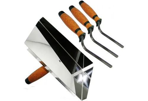 ConToo Fugenspachtel Set mit Fugblech und Fugenkellen