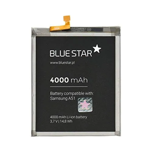 Bluestar Akku Ersatz kompatibel mit Samsung Galaxy A51 (A515F) 4000mAh Li-lon Austausch Batterie Accu EB-BA515ABY