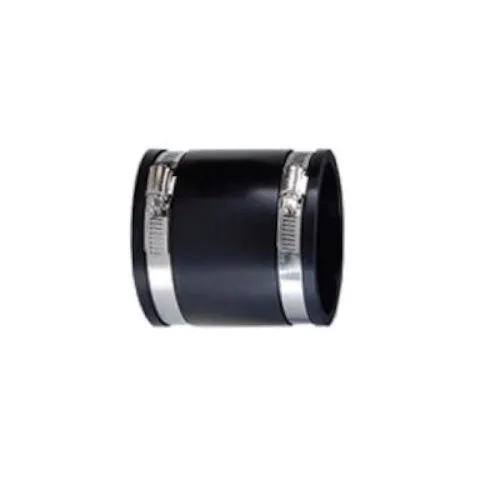 Flexible Muffe 1 1/2 Zoll - 50 mm in schwarz von AquaForte