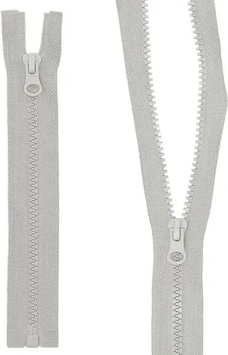 mumbi Reißverschluss Reißverschluss teilbar Kunststoff Reißverschlüsse Zipper grobe Zähne