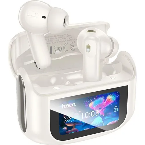 Hoco EQ21 ANC Touch - Kabellose Kopfhörer mit aktiver Geräuschunterdrückung - Erleben Sie Musik ohne Störungen! Die Hoco EQ21 ANC Touch Kopfhörer bieten 7 Stunden kabellosen Genuss mit effektiver Geräuschunterdrückung für ungestörte Audioerlebnisse.