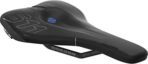 SQlab Sattel 611 ERGOWAVE® Carbon 13cm - Der leichteste Sattel für All-Mountain und Enduro - Fahrradsättel, ultra-leichter 611 ERGOWAVE® Carbon mit optimaler Druckverteilung und perfektem Halt für lange Touren im Gelände.