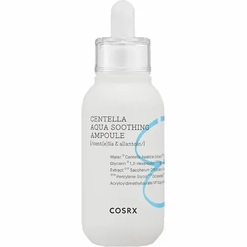 COSRX Hydrium Centella Aqua Soothing Ampoule – Beruhigendes Feuchtigkeitsserum - Leichtes Feuchtigkeitsserum mit Centella für empfindliche Haut. Beruhigt, versorgt intensiv mit Feuchtigkeit und stärkt die Hautbarriere für ein angenehmes Hautgefühl.