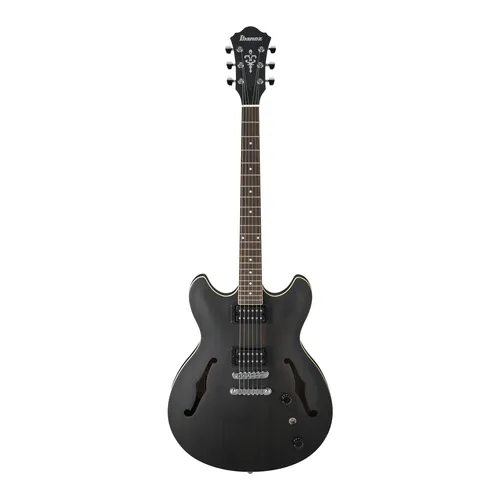 Ibanez Artcore AS53-TKF - Halbakustische Gitarre in Transparent Black Flat - Gitarren – Flexibel einsetzbare E-Gitarre mit semi-hollow Korpus und Ibanez Infinity R Humbuckern für vielseitige Klangoptionen von Jazz bis Rock.