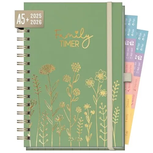 Häfft® Family-Timer Deluxe 2025/2026 A5