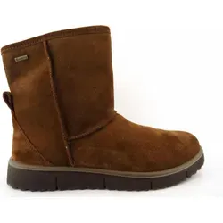 Legero Damen CAMPANIA Stiefelette - Warm gefüttert in SADDLE (BRAUN) - Wanderschuhe mit wasserdichter GORE-TEX Membran, austauschbarer Innensohle und praktischem Innenzipp für schnellen Einstieg. Ideal für Komfort und Funktionalität beim Wandern.