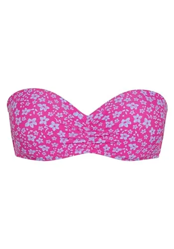Chiemsee Bikini-Oberteil im gemusterten Bandeau-Design