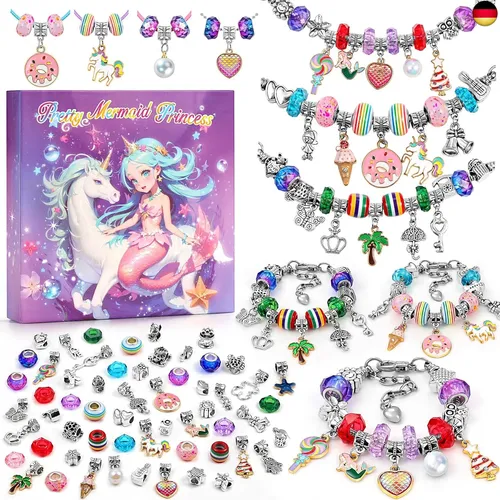 Tomylv Einhorn Geschenke für Mädchen, Adventskalender Mädchen, Bastelset Kinder, Weihnachtsgeschenke für Kinder, Geburtstagsgeschenke Ostergeschenke 5 6 7 8 9 10 11 12 13 Jahre